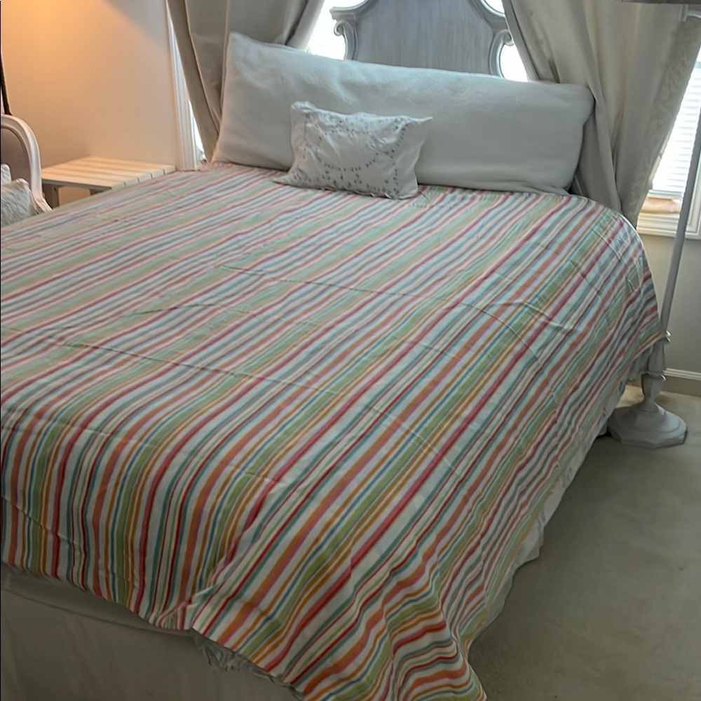 Pottery Barn Kids Reversible Full/Queen Duvet Cover - Picture 5 of 5